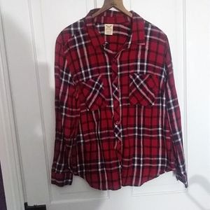 Plaid blouse